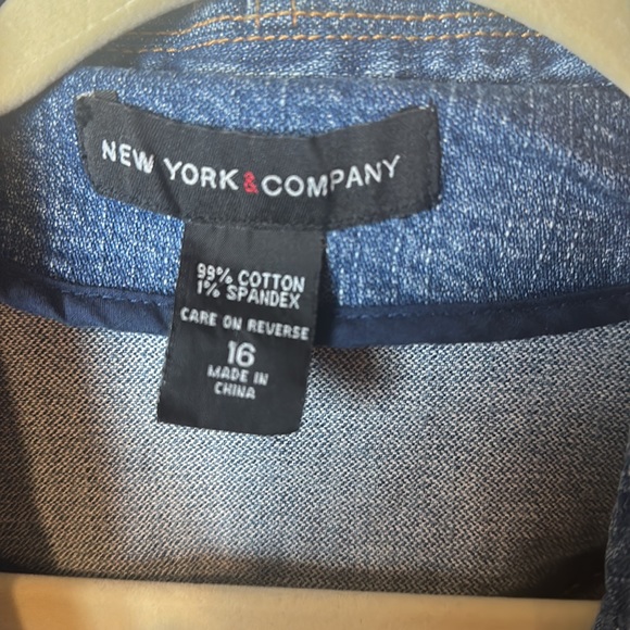 New York and Company Jean Jacket - Picture 4 of 8